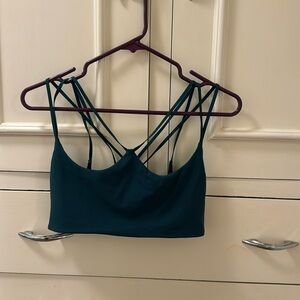 Lululemon teal strappy bra